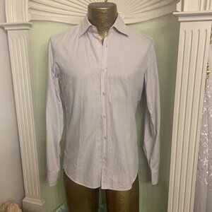 Hugo Boss. Size Medium. Long Sleeve. Textured. Fiber unknown. B106